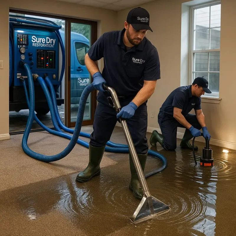 Water Extraction and Removal process in Dunwoody, GA